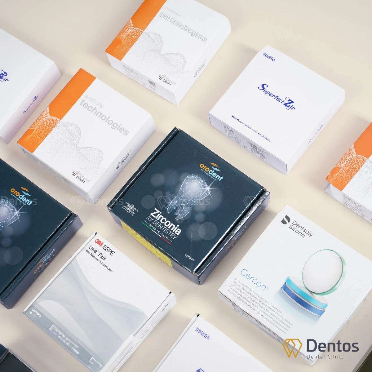 Nha khoa Dentos cam kết sử dụng răng sứ chính hãng